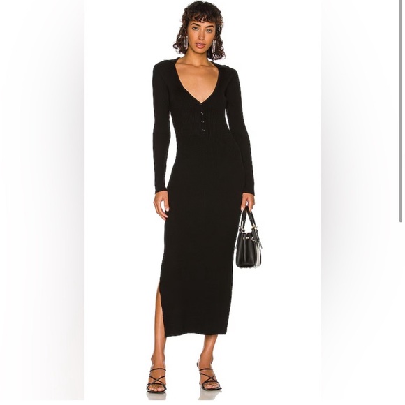 BARDOT Collared Knit Dress - Picture 1 of 4